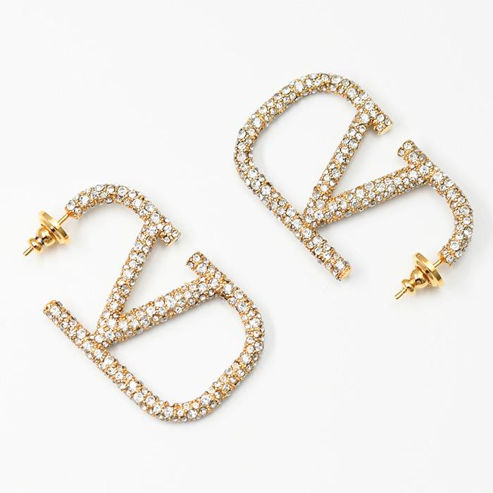 VALENTINO（ヴァレンティノ） ピアス アクセサリー Vロゴ シグネチャー