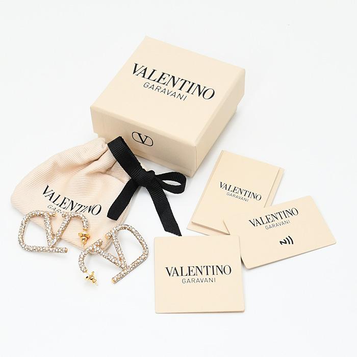 VALENTINO（ヴァレンティノ） ピアス アクセサリー Vロゴ シグネチャー