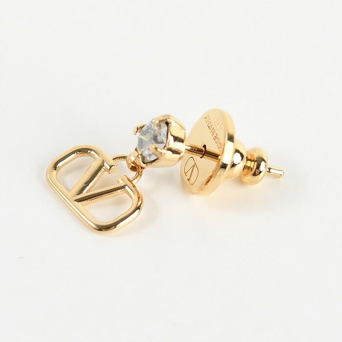 VALENTINO（ヴァレンティノ） ピアス アクセサリー Vロゴ メタルピアス