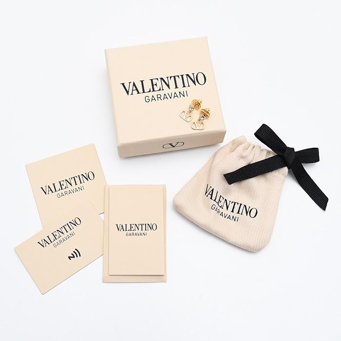 VALENTINO（ヴァレンティノ） ピアス アクセサリー Vロゴ メタルピアス 
