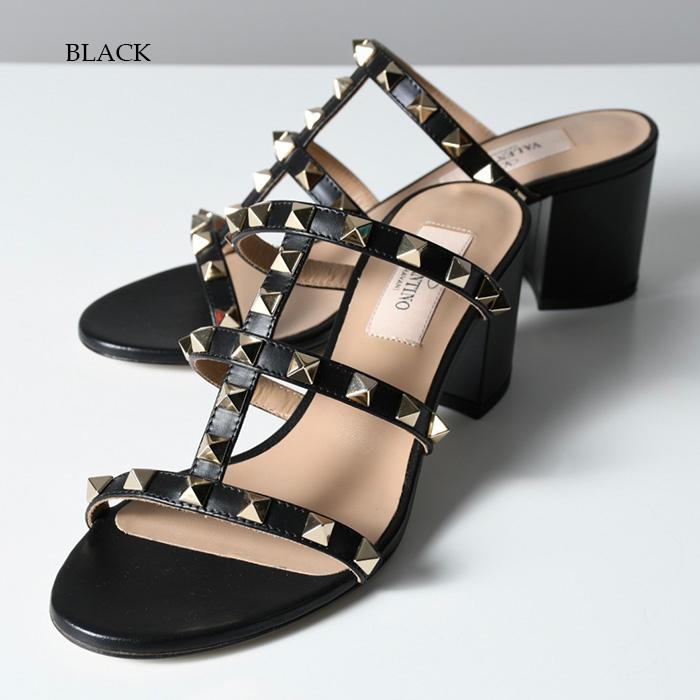 VALENTINO ヴァレンティノ サンダル シューズ ロックスタッズ カーフ 