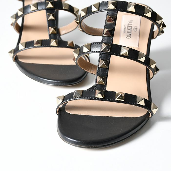 VALENTINO ヴァレンティノ サンダル シューズ ロックスタッズ カーフ 