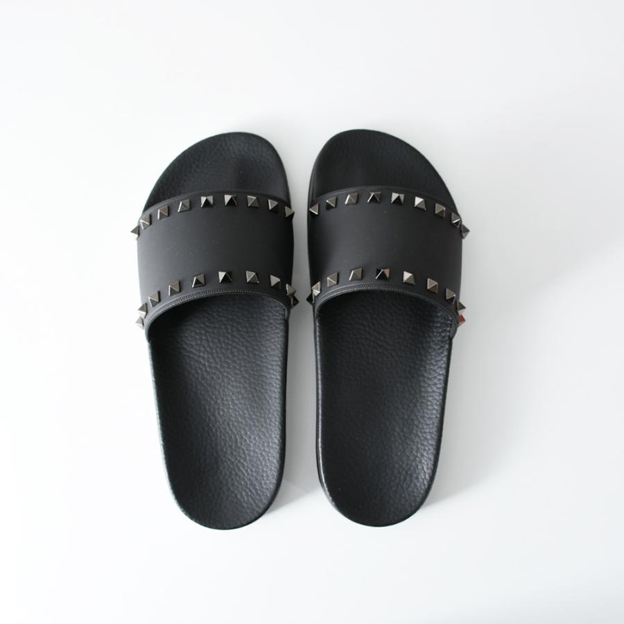 VALENTINO ヴァレンチノ ロックスタッズ スライドサンダル