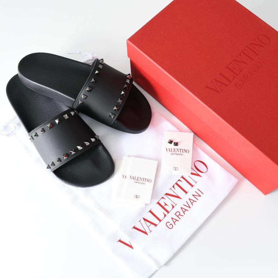 VALENTINO ヴァレンチノ ロックスタッズ スライドサンダル