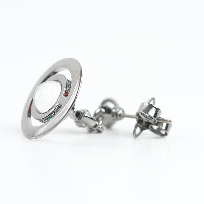 【ポイント5倍】Vivienne Westwood ヴィヴィアン ウエストウッド アクセ プチ オーブ ピアス 62020032 レディース ゴールドの画像
