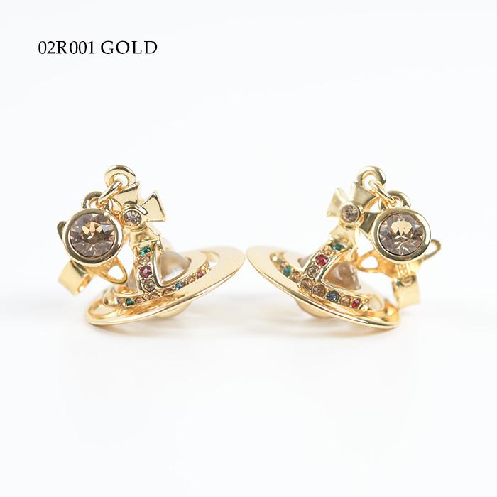 【ポイント5倍】Vivienne Westwood ヴィヴィアン ウエストウッド アクセ プチ オーブ ピアス 62020032 レディース ゴールドの画像