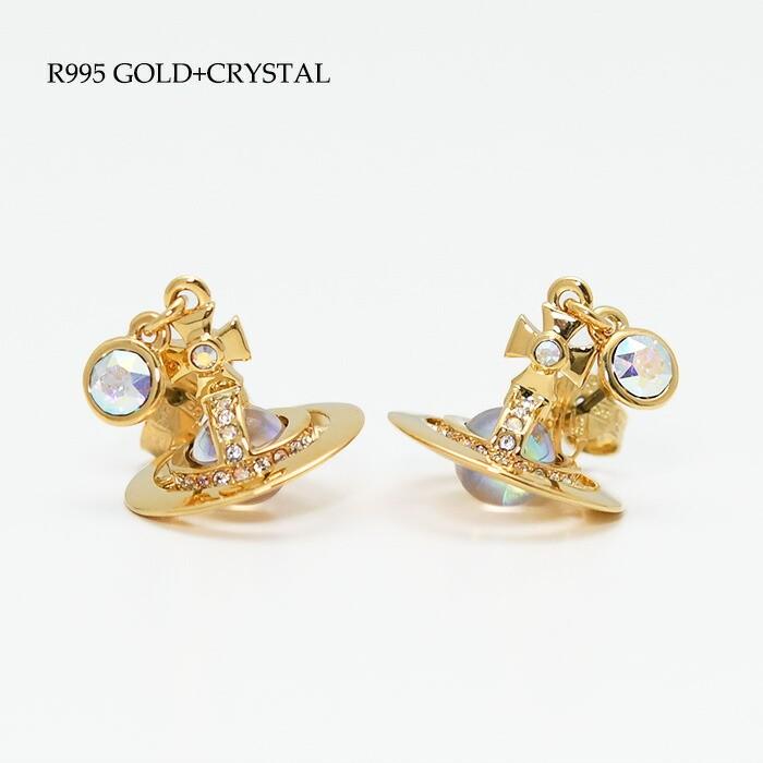 【ポイント5倍】Vivienne Westwood ヴィヴィアン ウエストウッド アクセ プチ オーブ ピアス 62020032 レディース ゴールドの画像