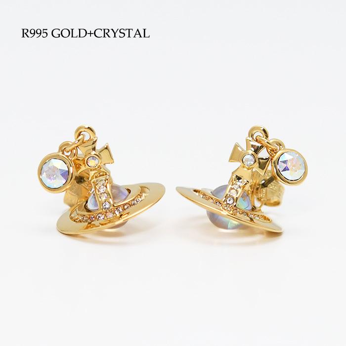 【ポイント5倍】Vivienne Westwood ヴィヴィアン ウエストウッド アクセ プチ オーブ ピアス 62020032 レディース ゴールドの画像