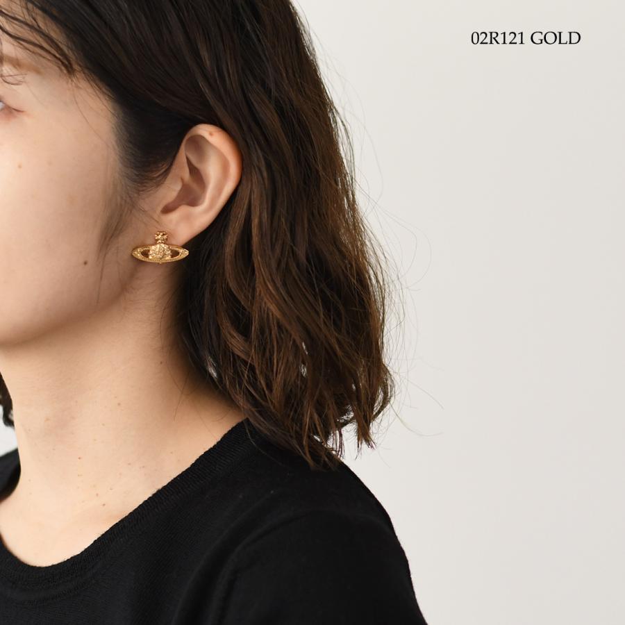 vivienne westwood MINI BAS RELIEF ピアス Vivienne Westwood Mini Bas Relief ピアス | シルバートーン