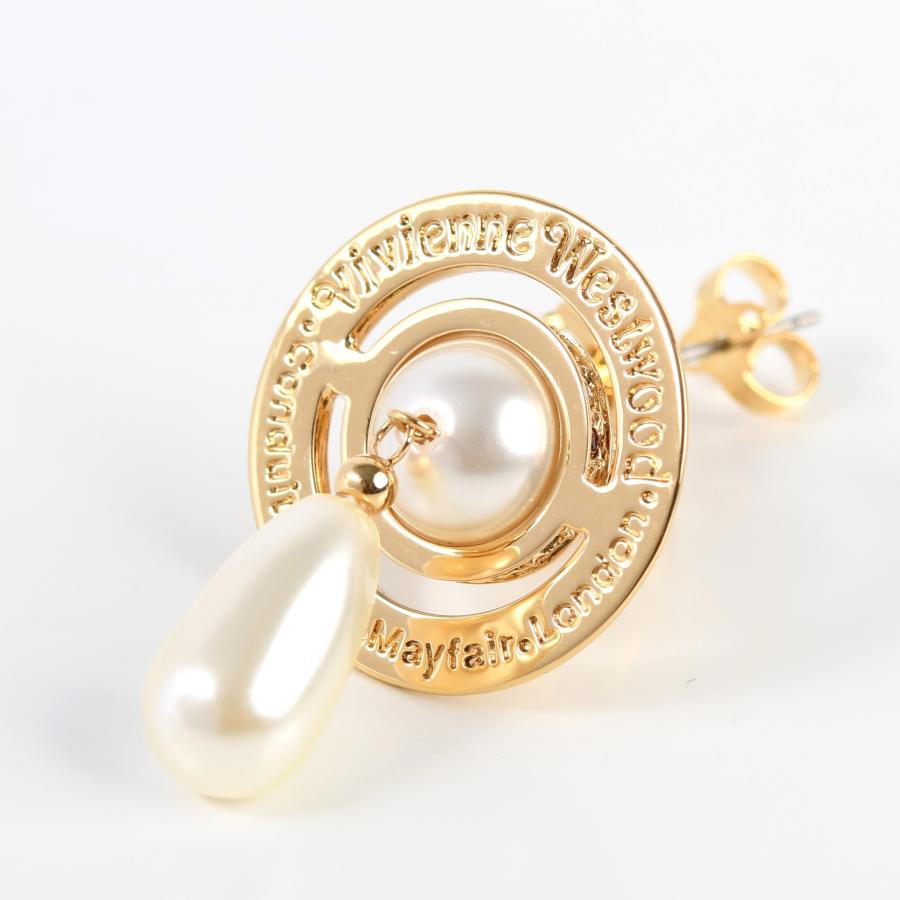 ヴィヴィアンウエストウッド　フープパールピアス Vivienne Westwood（ヴィヴィアンウエストウッド） ピアス PEARL DROP