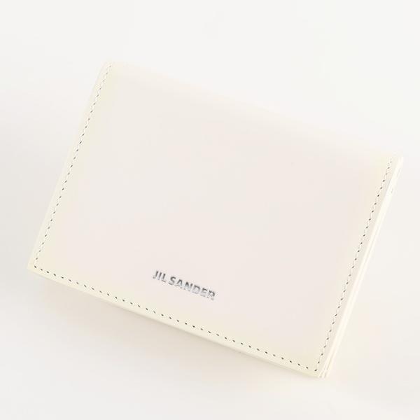 【JIL SANDER】 ホワイト 三つ折り財布(直営店購入) JIL SANDER】 ホワイト 三つ折り財布(直営店購入)