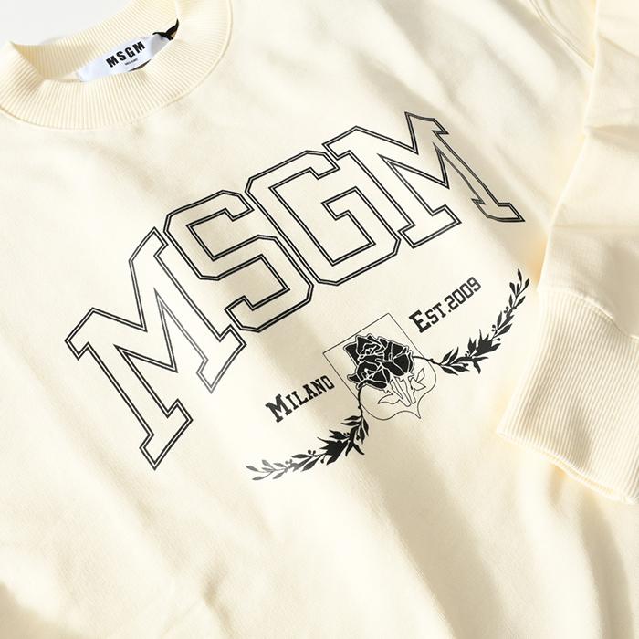 美品　完売　MSGM エムエスジーエム　ロゴ　スウェット　ワンピース　トレーナー Amazon.co.jp: MSGM(エムエスジーエム)ロゴスウェットシャツ/2641MDM89