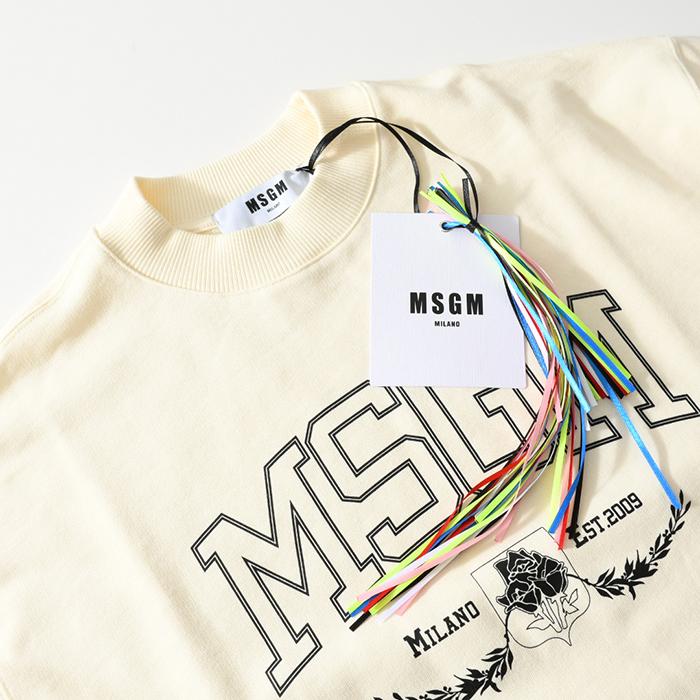 【りょう様】MSGM ロゴ　スウェット MSGM（エムエスジーエム） 【訳あり】MSGM トップス スウェット MSGM