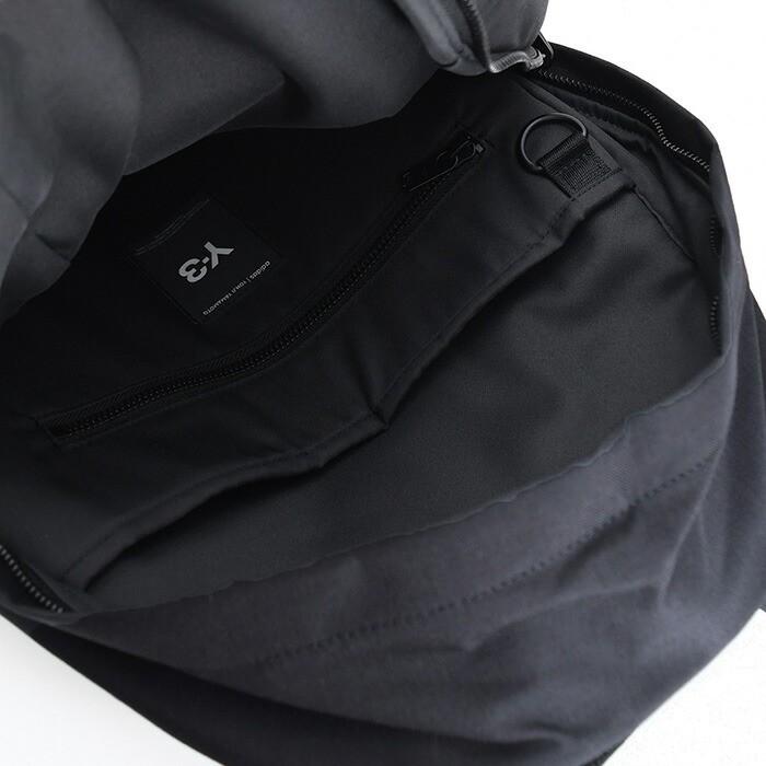 Y-3 ワイスリー バックパック リュック バッグ BACKPACK SMALL JV9721 メンズ ユニセックス ブラック ナイロン A4収納可能 ジッパー開閉 マグネットポケットの画像