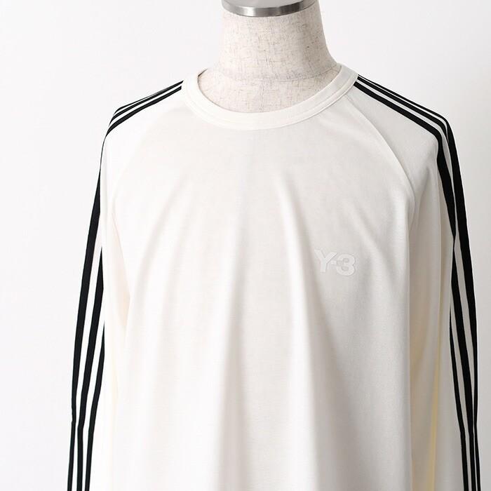 Y-3 ワイスリー ロンT LONG SLEEVE TEE 3-STRIPES JW7351 JZ0635 