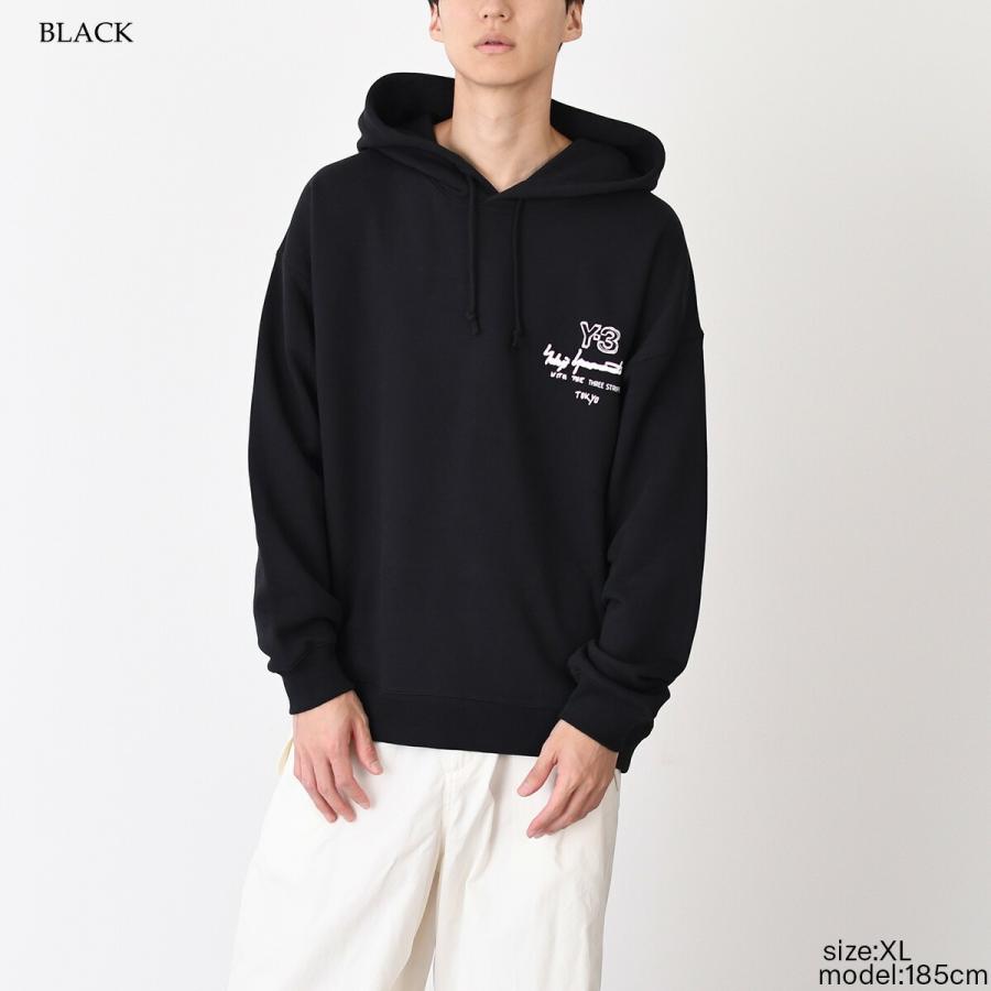 Y-3 【ラスト1点】Y-3 ワイスリー GRAPHIC FT HOODIE KB2604 メンズ 