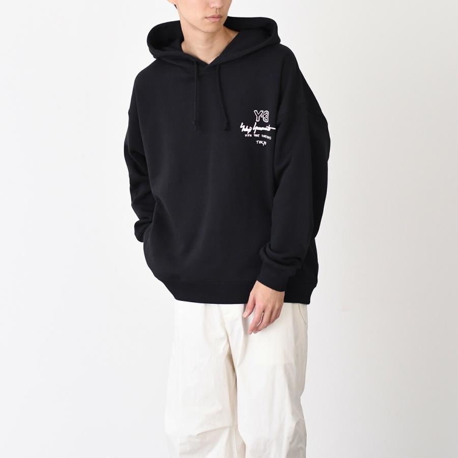 Y-3 【ラスト1点】Y-3 ワイスリー GRAPHIC FT HOODIE KB2604 メンズ 