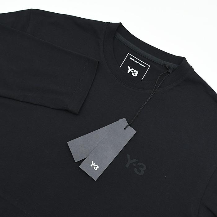 Y-3 ワイスリー Tシャツ トップス LOGO LONG SLEEVE TEE KQ9778 メンズ