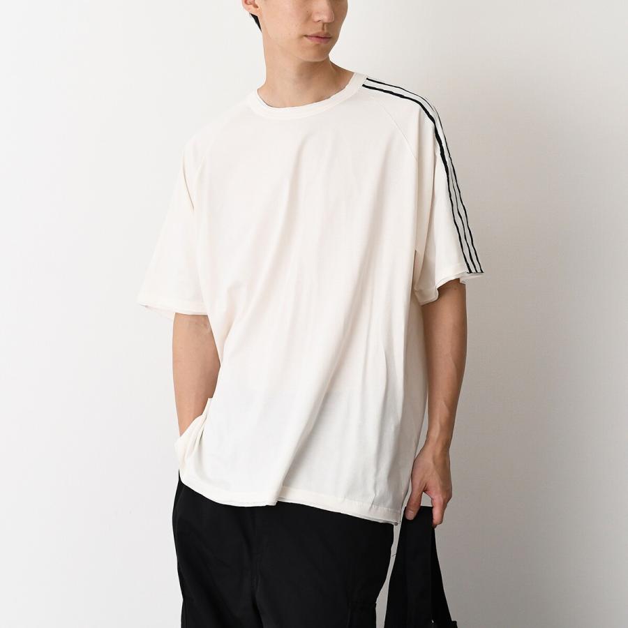 Y-3 【ラスト1点】Y-3 ワイスリー Tシャツ トップス RAW EDGE 3