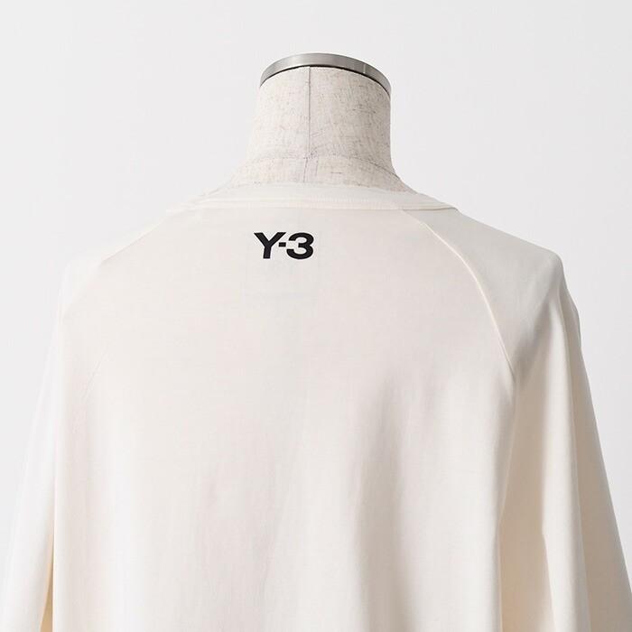 Y-3 ワイスリー Tシャツ トップス RAW EDGE 3 STRIPES SHORT SLEEVE