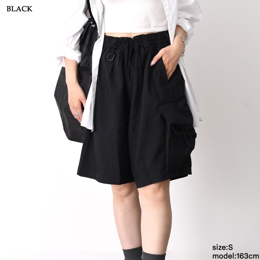美品⭐️ Y's　ワイズ　ハーフスリーブ　クロップド丈ブルゾン　黒　Y2K Y-3 ワイスリー ハーフパンツ パンツ SPORT UNIFORM CARGO SHORTS