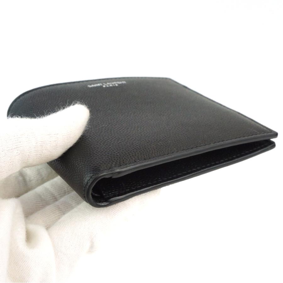イヴ サンローラン Saint Laurent メンズ 財布 二つ折り Ysl Mens 男性用 ブラック Black コンパクト財布 bty0n Ysl bty0n セレクトショップ Felice Yahoo 店 通販 Yahoo ショッピング