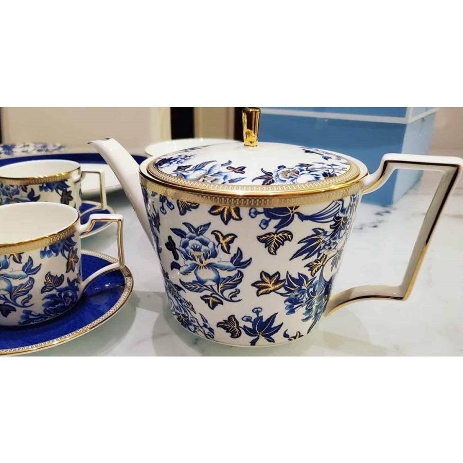 WEDGWOOD ウェッジウッド Wedgwood ハイビスカス ティーポット WEDGWOOD ウェッジウッド Wedgwood ハイビスカス ティーポット