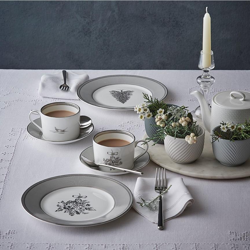 WEDGWOOD ウェッジウッド ウィンターホワイト マグ 限定商品「リース 