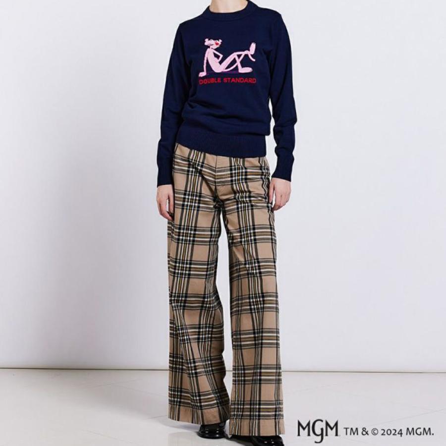 DOUBLE STANDARD CLOTHING PINK PANTHER×DSC/ Yニットプルオーバー 0209530243 レディース ダブスタ コラボ トップス 大人カジュアル DOUBLE STANDARD CLOTHING（ダブルスタンダードクロージング） DOUBLE