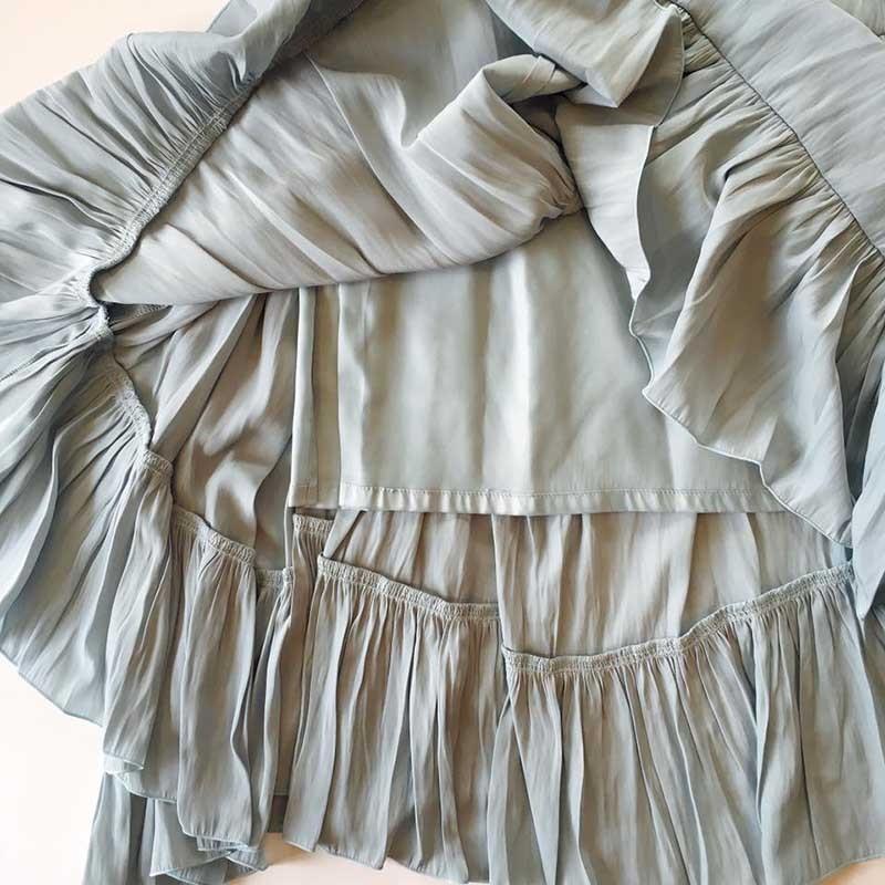 Grace Continental グレースコンチネンタル 通販 割繊ティアードスカート 春夏 セレクトショップムー 通販 Paypayモール