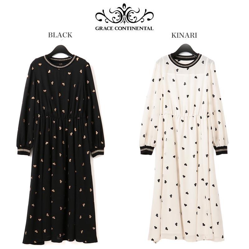 Grace Continental グレースコンチネンタル 通販 ハートエンブロイダリーワンピース レディース 21春夏 ドレス セレクトショップムー 通販 Yahoo ショッピング