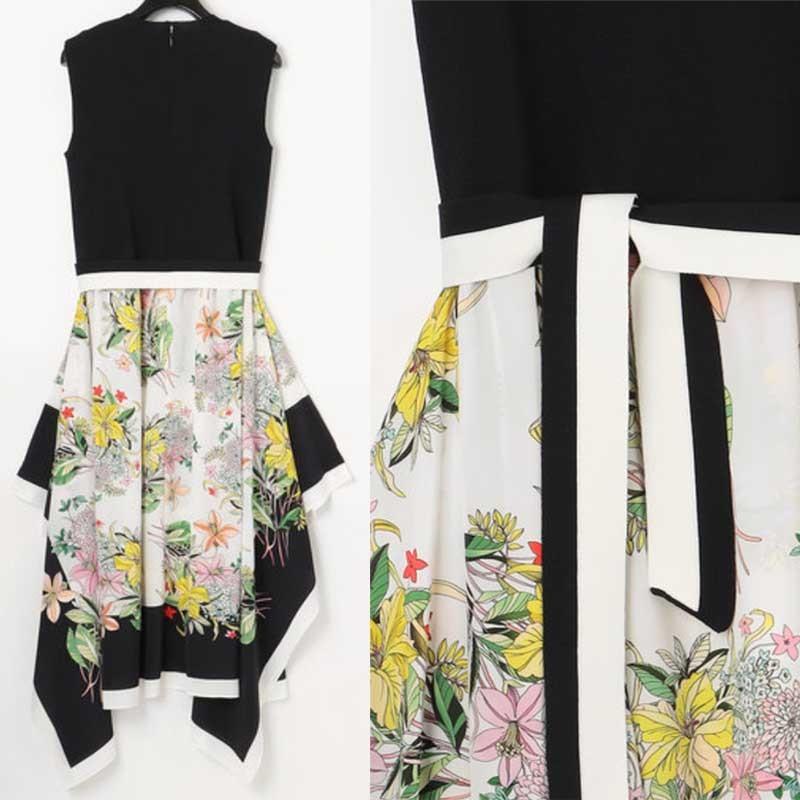 Grace Continental グレースコンチネンタル 通販 ボタニカルスカーフコンビワンピース レディース 21春夏 セレクトショップムー ヤフー店 通販 Yahoo ショッピング