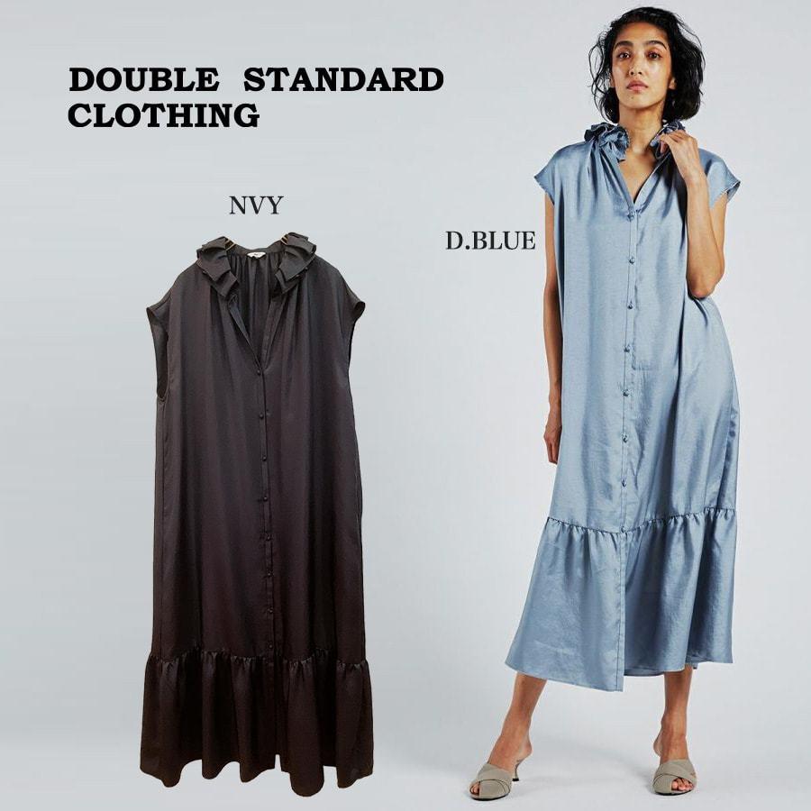 41 割引人気の贈り物が大集合 Double Standard Clothing ダブルスタンダードクロージング 通販 Sov Vネックフリルワンピース レディース ワンピース チュニック レディースファッション ファッション Solcaloja Med Ec