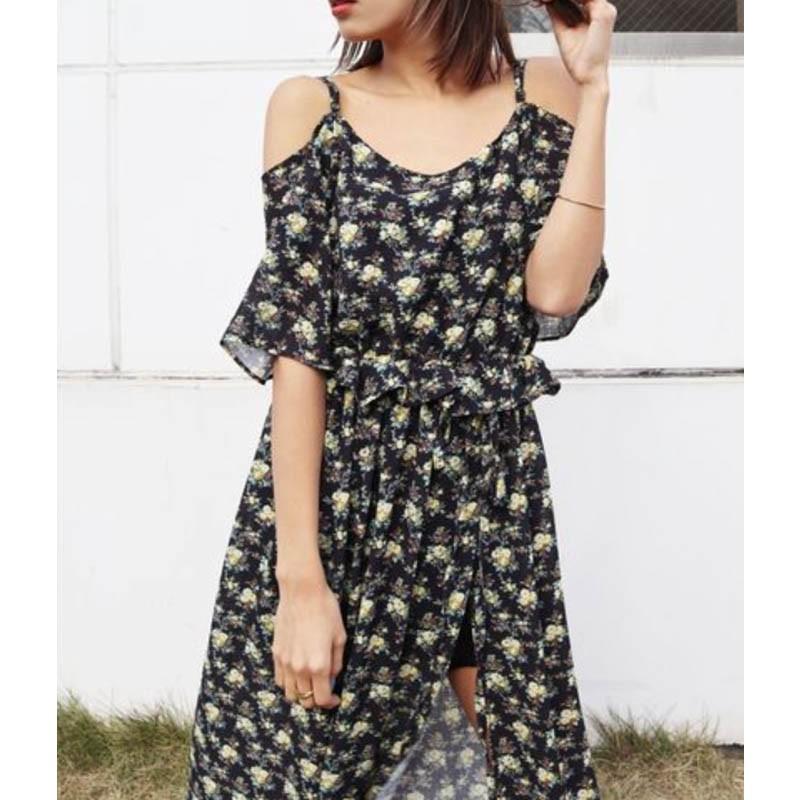 Sale50 Off Emoda エモダ 通販 ディープサイドスリットマキシワンピース 春夏 ロングドレス セレクトショップムー 通販 Yahoo ショッピング