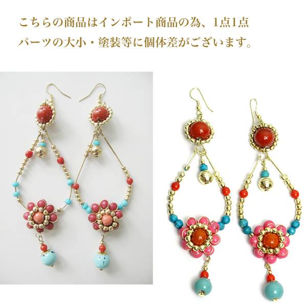 ROSE BUD（ローズバッド） フラワードロップピアス 夏ピアス 096646