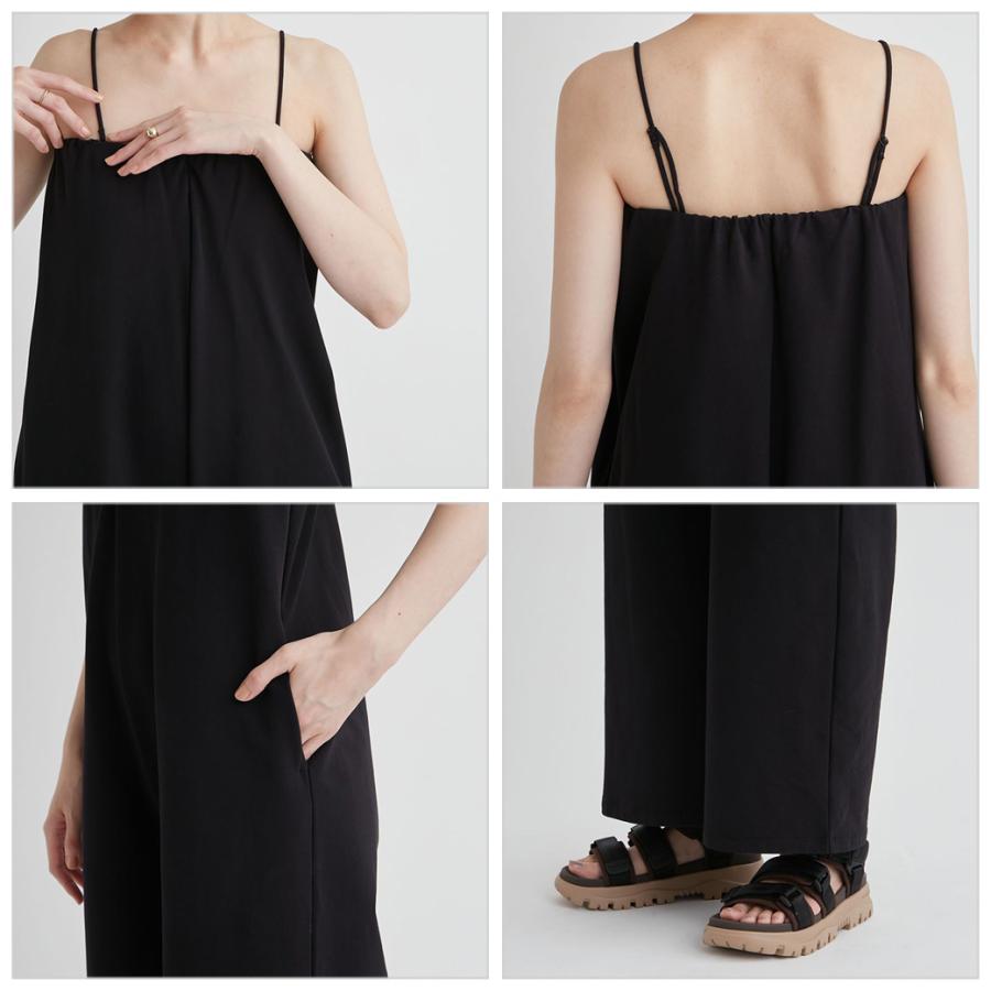 SALE50%OFF emmi atelier オーガニックコットンベアオールインワン 13wco242029 レディース ベアトップ ロングパンツつなぎ 夏コーデ SALE50%OFF emmi atelier オーガニックコットンベアオールインワン 13wco242029 レディース ベアトップ ロングパンツつなぎ 夏コーデ