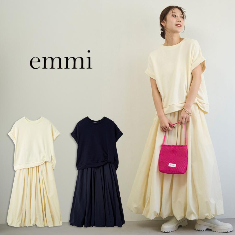 emmi yoga（エミヨガ） エミ ウェア eco 裏毛プルオーバー×撥水