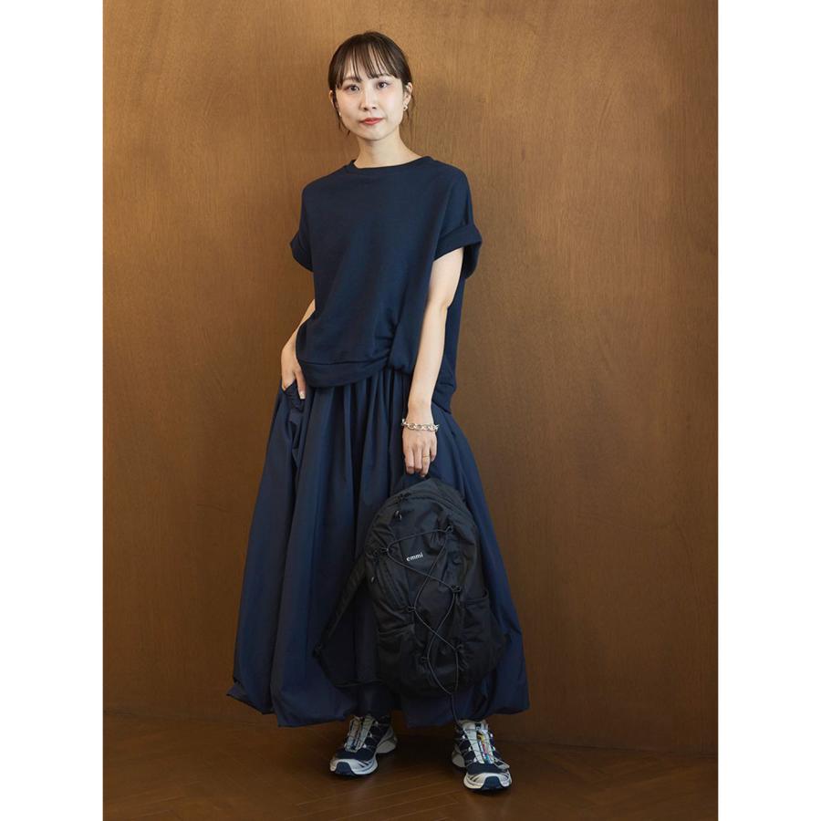 emmi yoga 上下セット emmi yoga（エミヨガ） エミ ウェア eco 裏毛プルオーバー×撥水