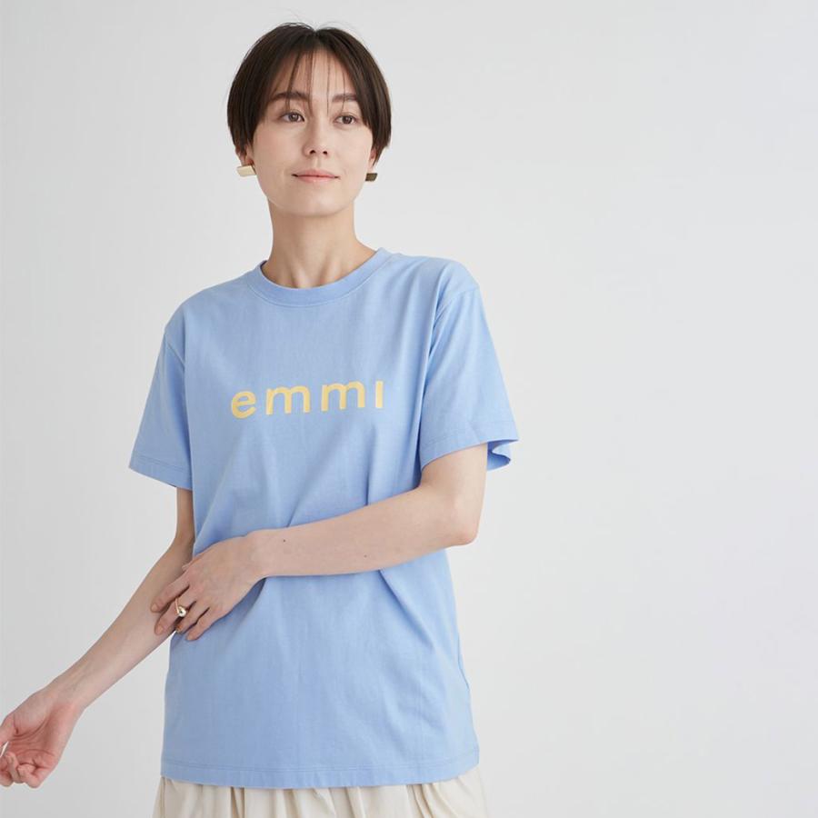 エミ アトリエ emmi atelier emmi×PARKS PROJECT オーガニックコットンTシャツ 13wct242036 レディース トップス カットソー｜selectshopmu｜07