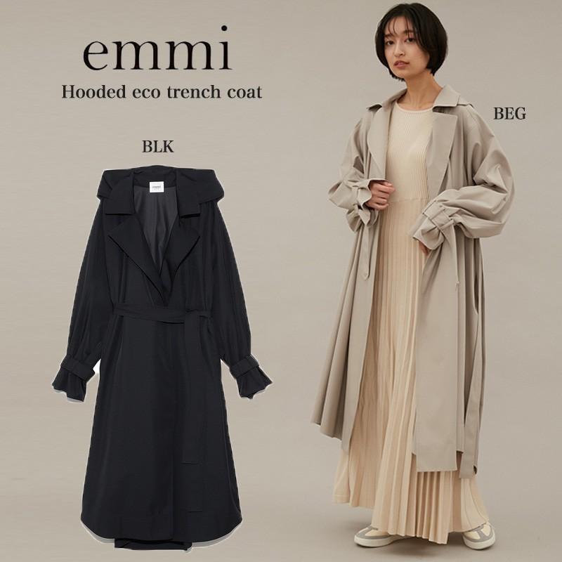 Emmi Atelier エミ アトリエ 通販 フード付きecoトレンチコート 13wfc レディース 21春新作 アウター 13wfc セレクトショップムー 通販 Yahoo ショッピング