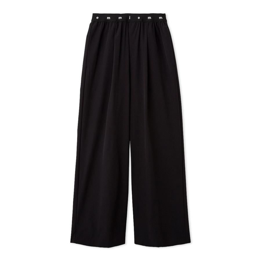 emmi yoga ウォッシャブル　吸水速乾　UVカット　リブニットパンツ emmi yoga（エミヨガ） エミ ウェア Movique アクティブイージーパンツ