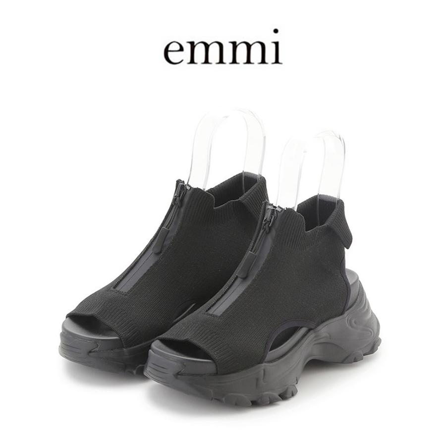 emmi eco ニットサンダル 23.5 emmi yoga（エミヨガ） エミ アトリエ emmi atelier eco ニット