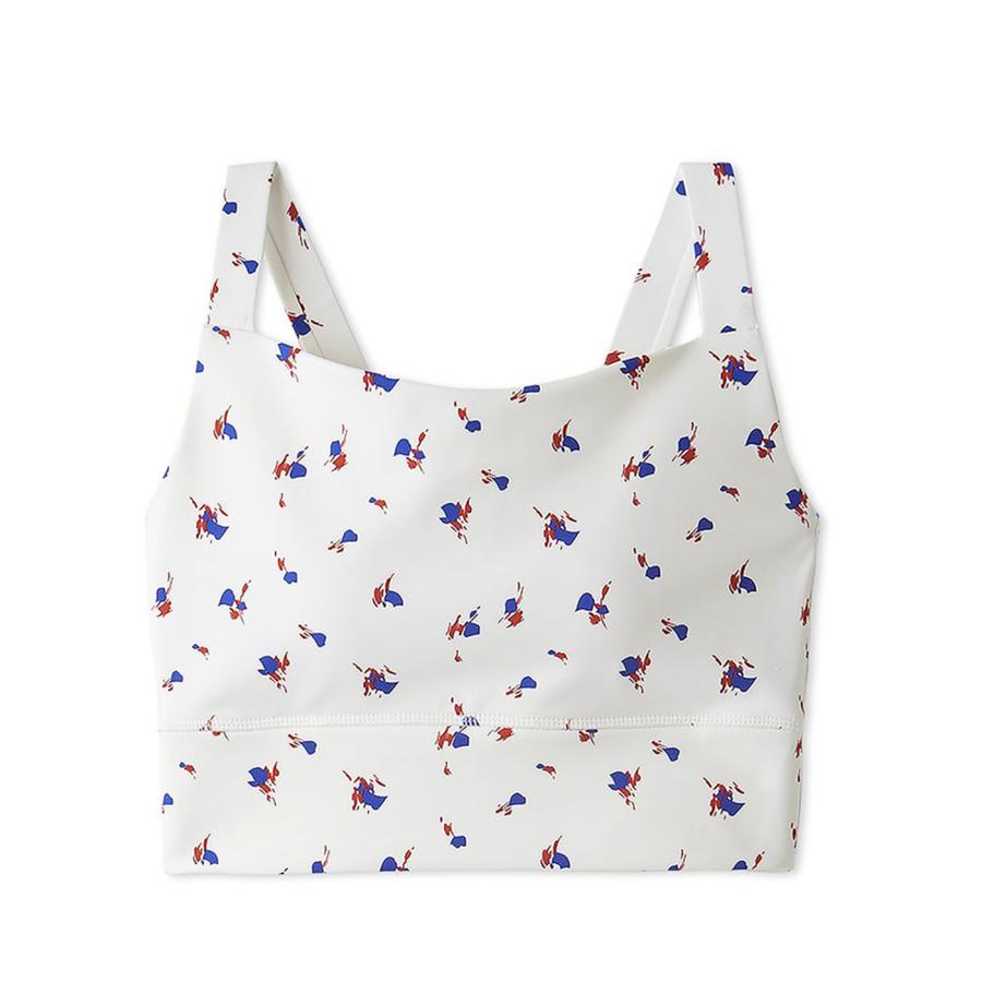 emmi yoga（エミヨガ） エミ ヨガ ディフォームフラワーブラトップ