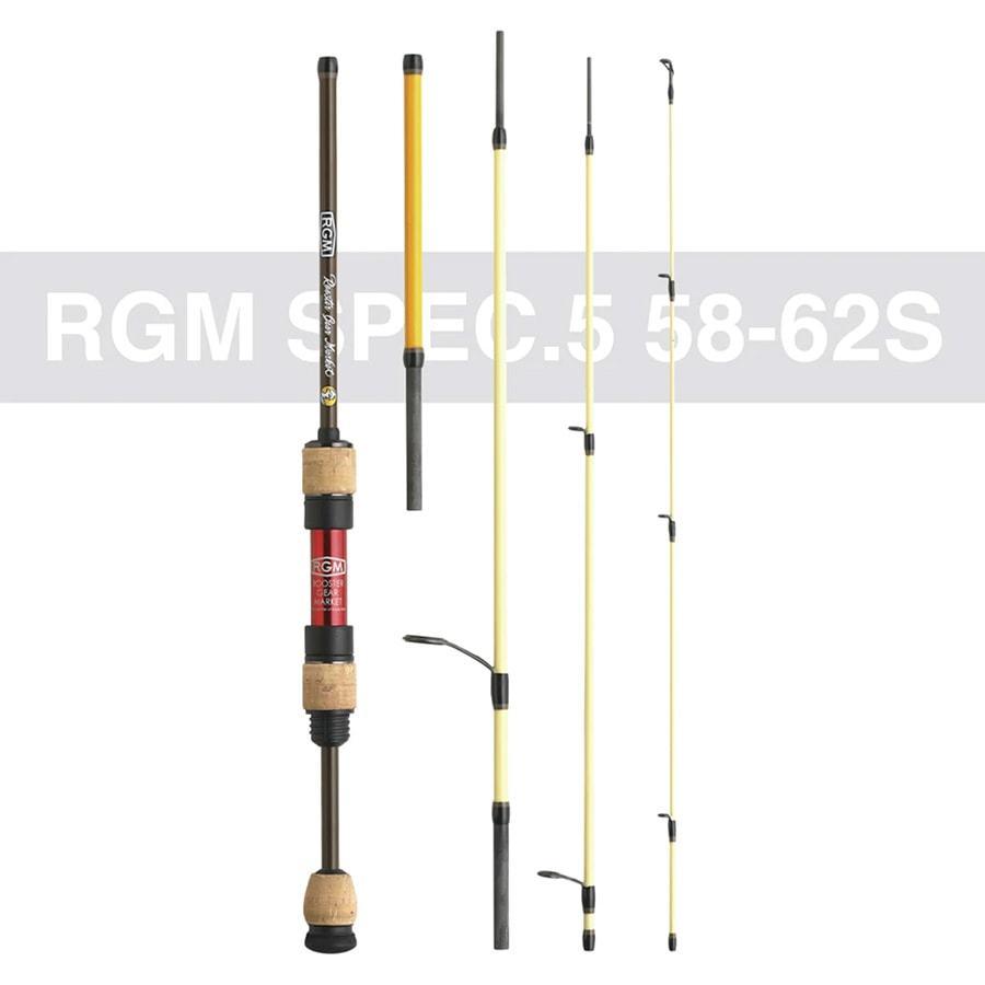 RGM(ルースター ギア マーケット) RGM SPEC.5 58-62S スピニングモデル モバイルロッド Lure (~9g) 渓流
