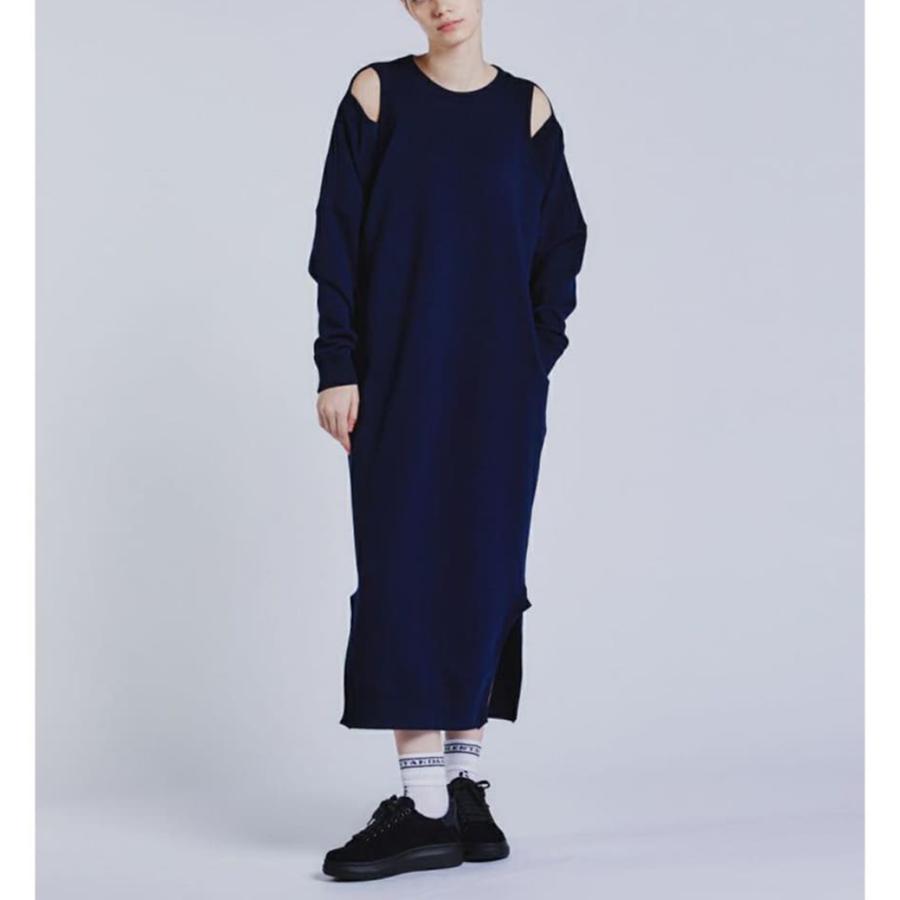 DOUBLE STANDARD CLOTHING ダブルスタンダードクロージング ESSENTIAL / カットアウト裏毛ワンピース 2501031241｜selectshopmu｜09