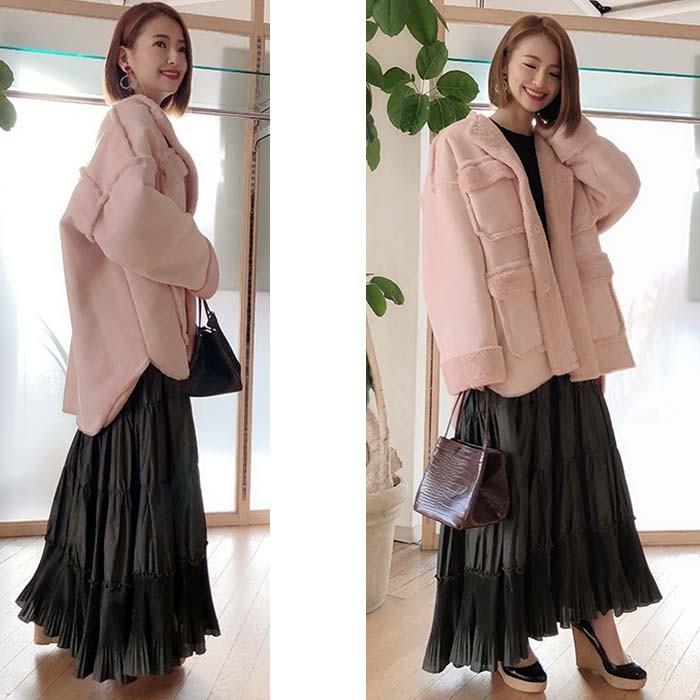 Sale60 Off Grace Continental グレースコンチネンタル エコムートンファージャケット キャッシュレス5 還元 セレクトショップムー 通販 Yahoo ショッピング