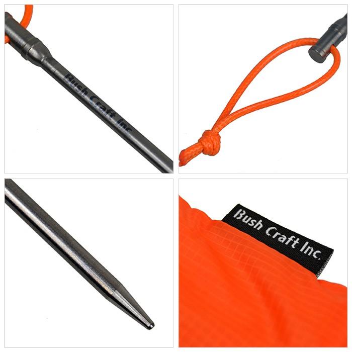 Bush craft（ブッシュクラフト） Bush Craft inc. ブッシュネイル6本