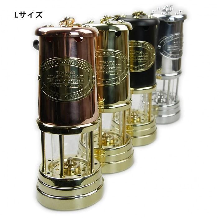 JD Burford マイナーズランプ Mサイズ / オールニッケル（約5時間