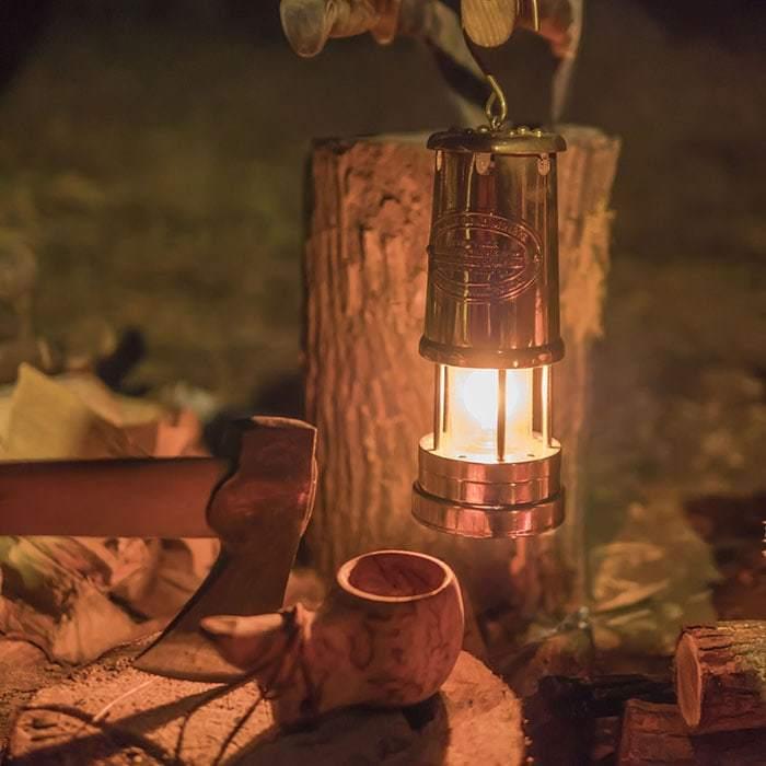 JD Burford マイナーズランプ Mサイズ / オールニッケル（約5時間