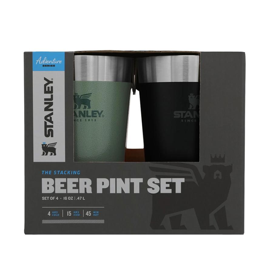 【未使用】STANLEY スタンレー スタッキング真空パイント タンブラーセット スタンレー スタッキング真空パイント 0.47L 4個セット STANLEY